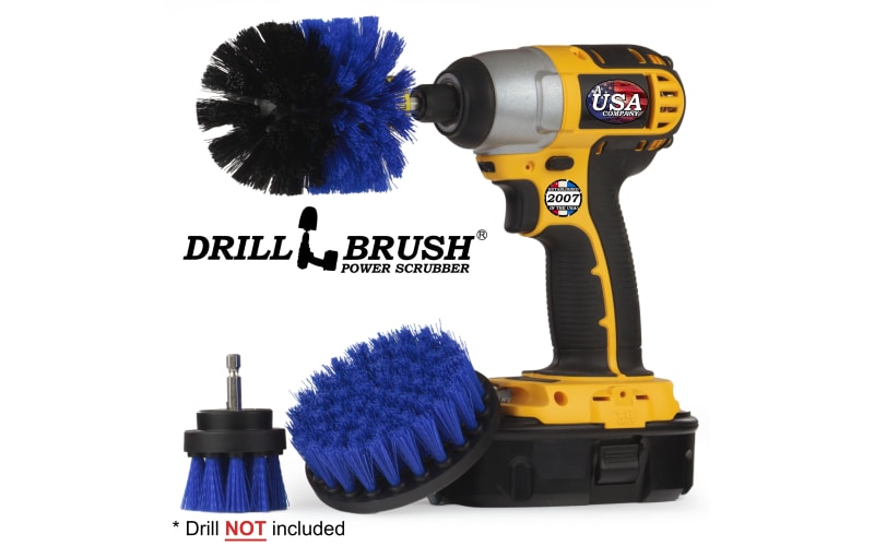 Dropship 3Pcs/Set Drill Brush Power Scrubber Cleaning Brush For