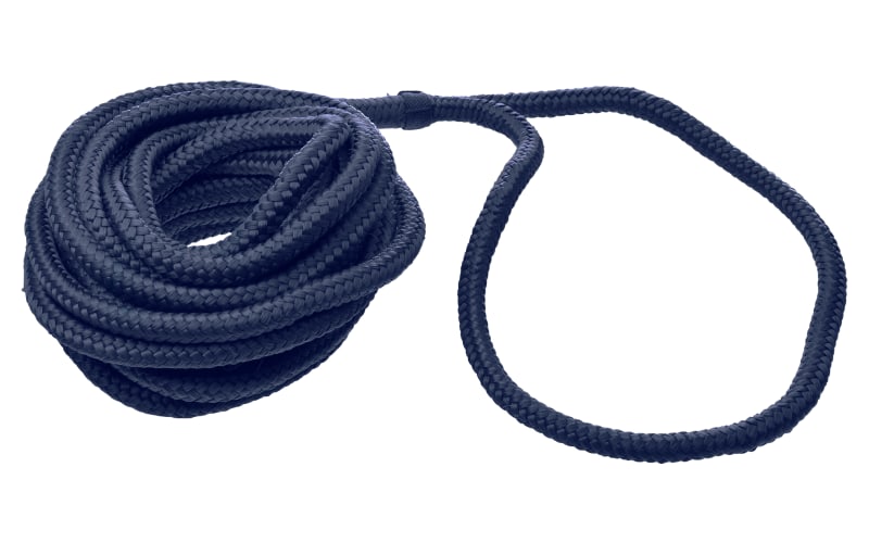 Innocedear 4 Pack 12A X 15A Dock Linesmarine-Grade Double-Braided Nylon Dock Line With 12A Eyelethi-Performance Boat Rope Moorin
