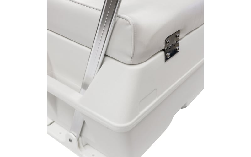 Swingback cooler outlet