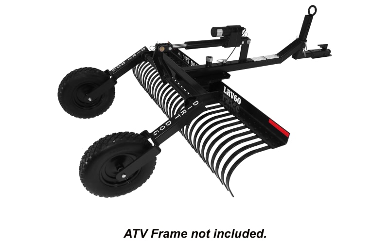 Dirt Dog ATV/UTV Landscape Rake - 48