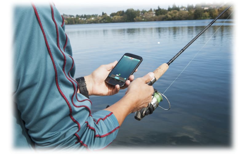 iBobber Wireless Bluetooth Smart Fish Finder for iOS and Android Devices & Dr. Meter PS01 110lb/50kg Electronic Balance Digital Fishing Postal