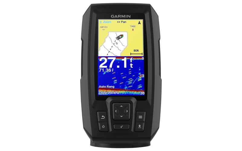 Garmin Striker Plus 4 Dual-Beam Transducer Fish Finder/GPS Combo