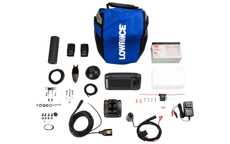 Lowrance HOOK2 4x GPS Fishfinder with Bullet Skimmer Transducer - 000