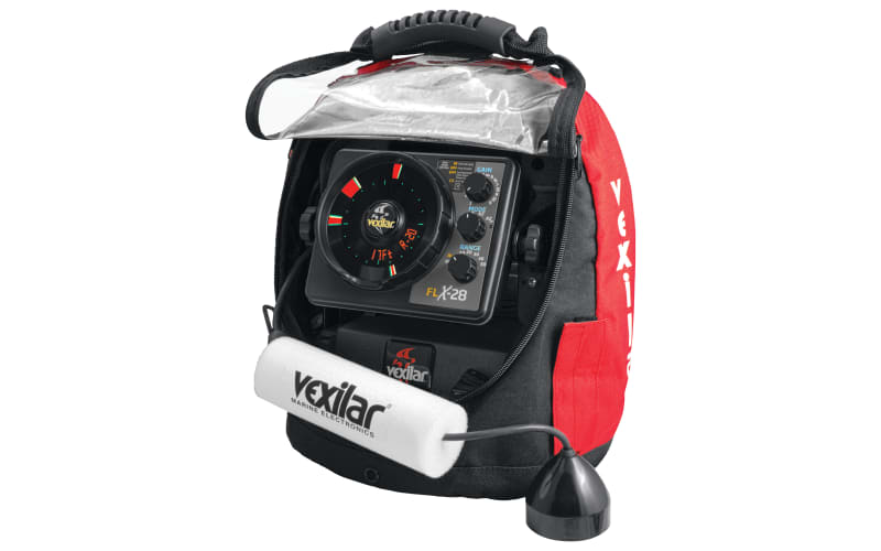 VEXILAR Ice Fishing Fishfinder Flasher FL-18 Propack II with Ice Ducer