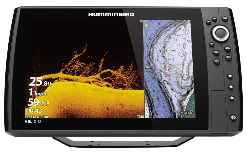 Humminbird HELIX 12 CHIRP GPS G4N Fish Finder/Chartplotter | Bass