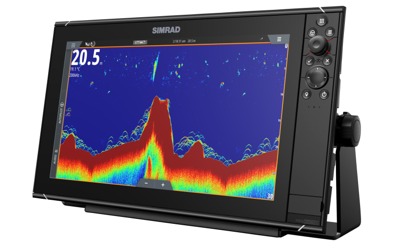 Simrad NSS evo3S Fish Finder/Chartplotter with C-MAP US Enhanced