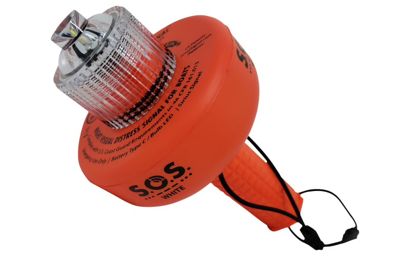 Whistle distress signal outlet