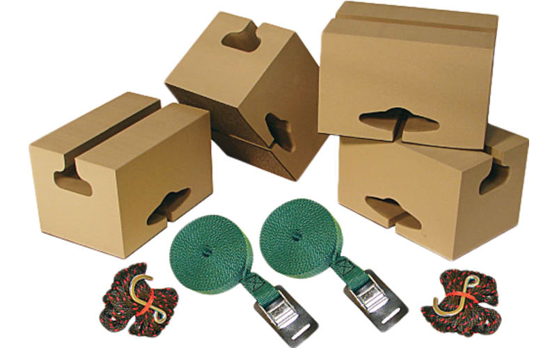 Malone Paddle Gear Canoe Carrier Blocks with Tie-Downs Kit