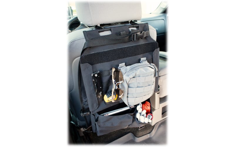 Barbarians black molle tactical shop car seat organizer