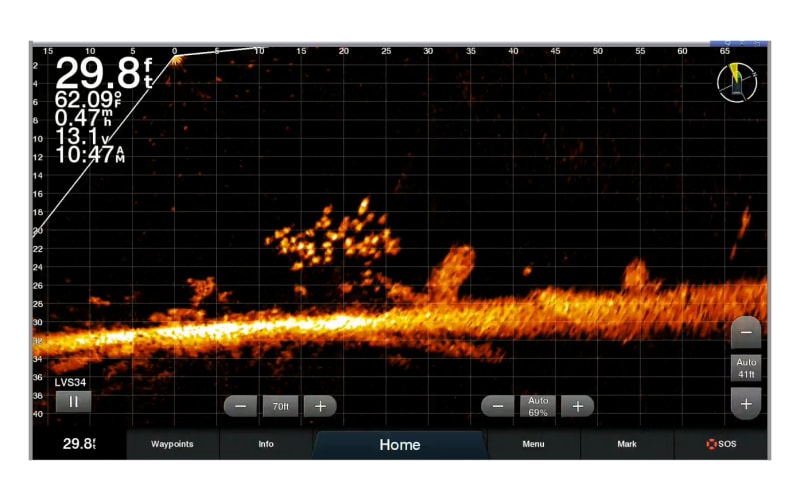 Real-Time Sonar Screens  When to Use Forward Versus Down View 