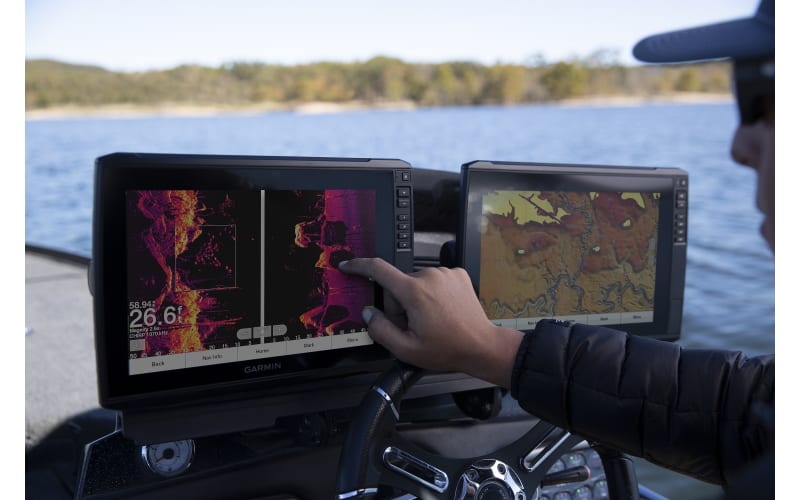 Garmin ECHOMAP Ultra Bundle with Two 93sv Fish Finders, Network Cable, and  2 Bass Pro Shops LockDown SuperLight Mounts