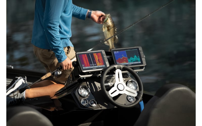 Garmin ECHOMAP Ultra Bundle with Two 93sv Fish Finders, Network Cable, and  2 Bass Pro Shops LockDown SuperLight Mounts