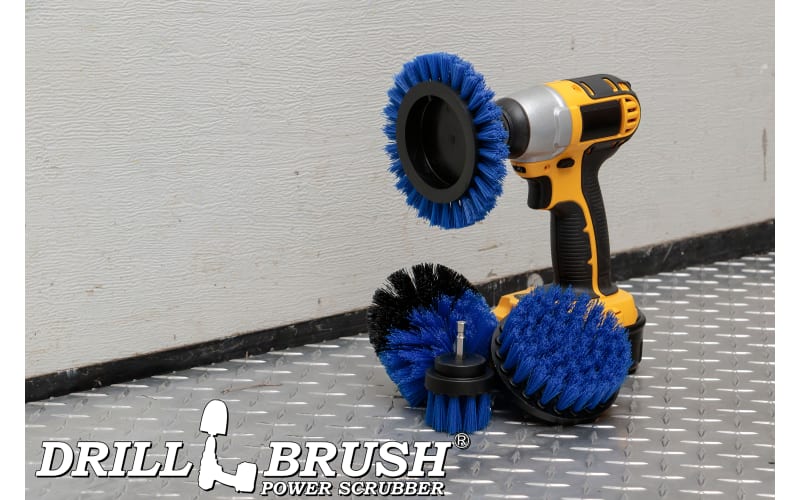 Drillbrush Power Scrubber Edge Brush Kit