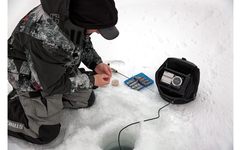 Garmin ECHOMAP 73sv UHD2 7 Ice Fishing Bundle with GT10HN-IF Transducer