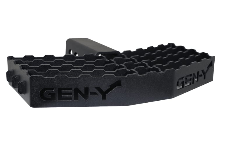 GEN-Y HITCH Phantom 2'' Shank 400-Lb. Capacity Serrated Hitch Step