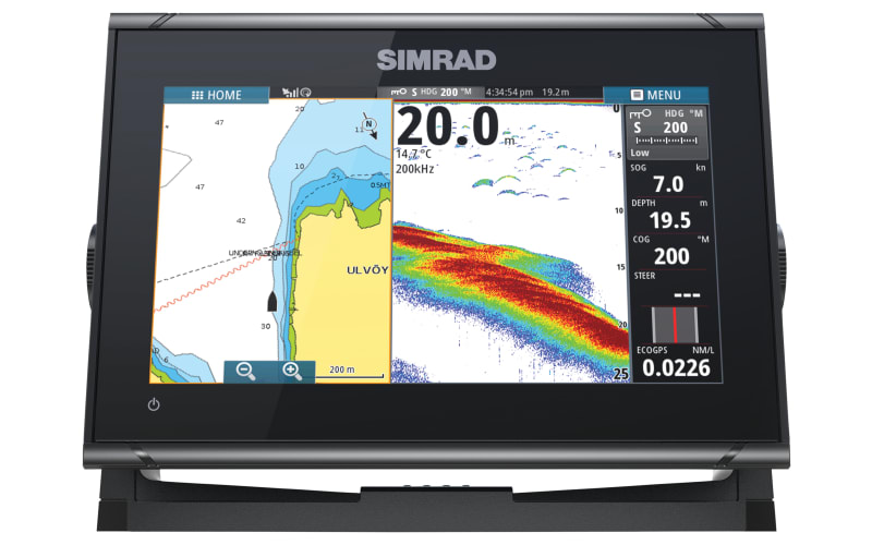 are simrad fish finders good Simrad GO9 XSE with 83/200 Transducer
