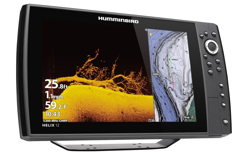 HUMMINBIRD HELIX 12 G4N. ＋MEGA360 HELIX 12 MSI+ GPS G4N CHO - Humminbird