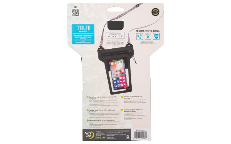 Nite Ize - RunOff Waterproof Phone Pouch - Charcoal