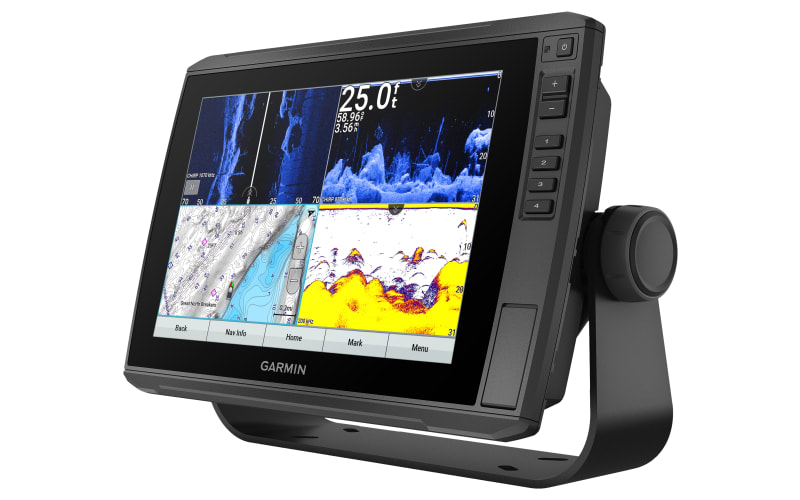 Garmin ECHOMAP Ultra 106sv Chartplotter Fish Finder with LVS34 LiveScope Plus Transducer Cabela s