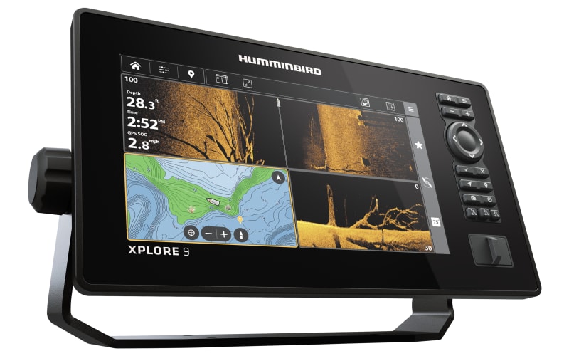 used humminbird fish finders for sale HELIX 5 G2 Finder with DualBeam PLUS & SwitchFire Sonar : Electronics Find your fishing spots faster with included LakeMaster and CoastMaster charts Humminbird 412020-1 XPLORE 12 CMSI+