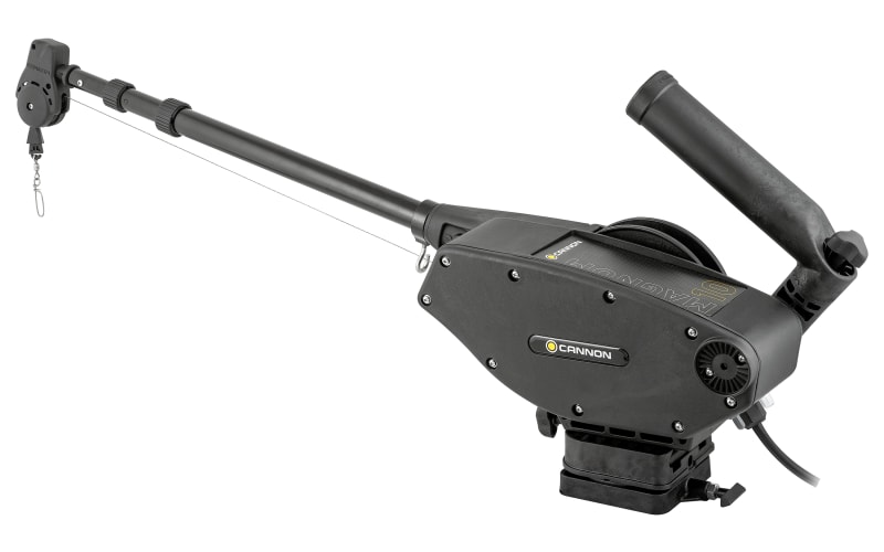 2 Canons Downrigger Cannon Pivotants – Base Montage Profil Haut, Occasion