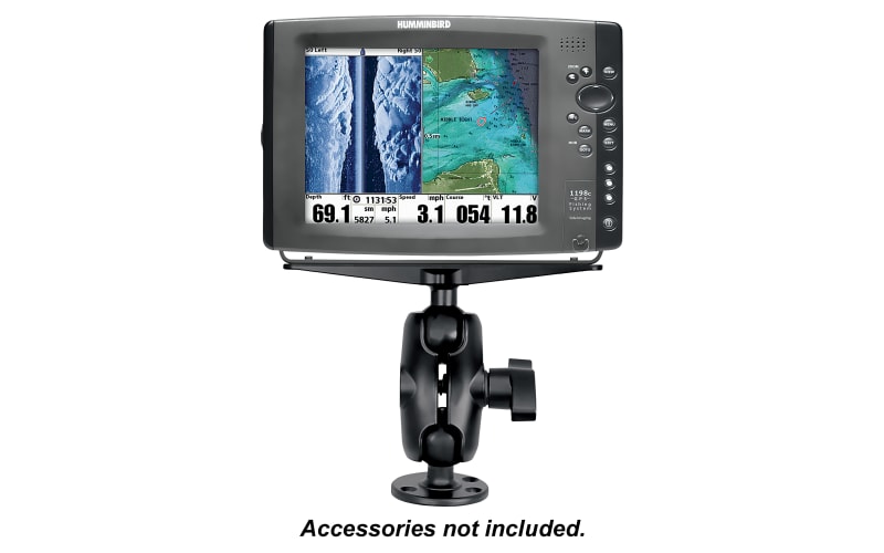 fish finder mounting accessories YakAttack Lowrance Mount CB radios RAM Mounts RAM Flat Surface