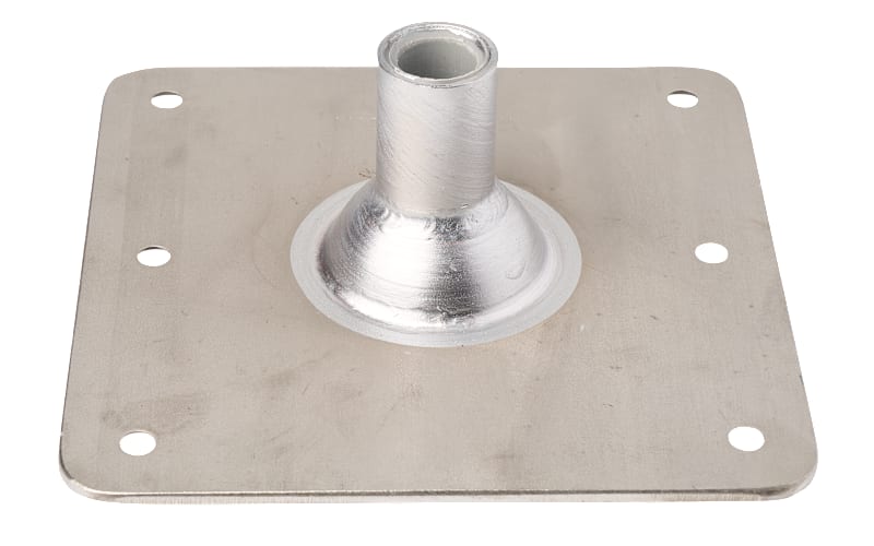 Bass Pro Shops Kwik Connect Pedestal Deck Plate - 7'' x 7