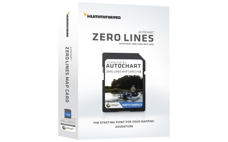Humminbird AutoChart Zero Lines Map Card - North America
