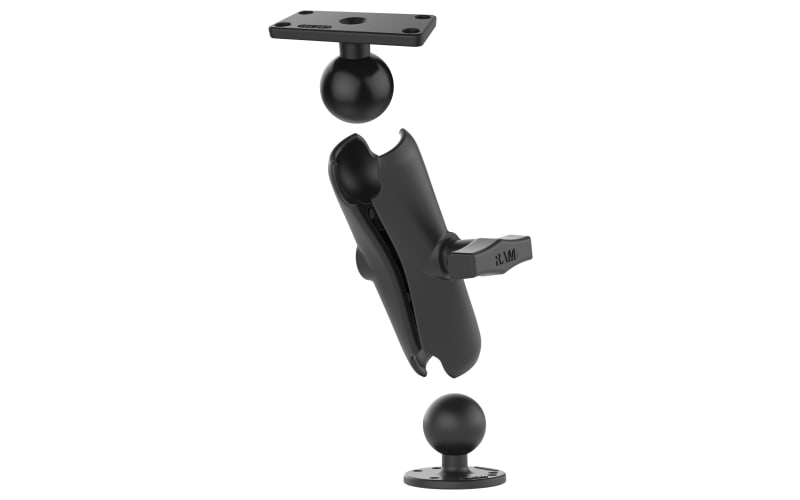 RAM Mounts Ball Mount with Round Base for Humminbird Helix 5 and