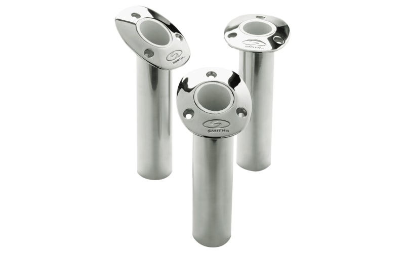 ce smith fishing rod holders C.E. Smith Flush Mount Rod Holder with Rounded Bottom