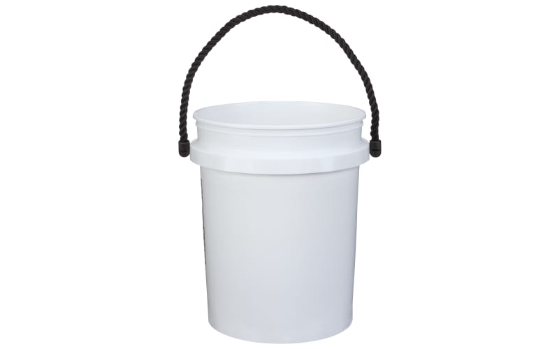 Offshore Angler Logo 5-Gallon Plastic Bucket with Rope Handle