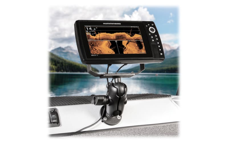 RAM Mounts Ball Mount with Round Base for Humminbird Helix Units