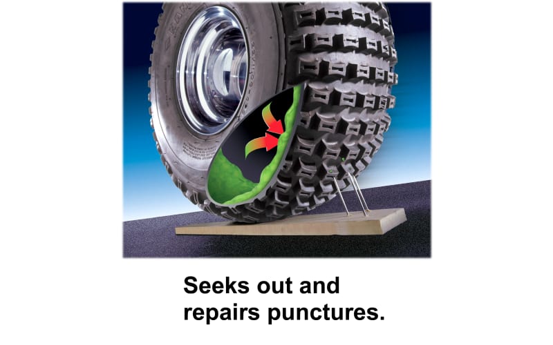 Green slime cheap tire repair