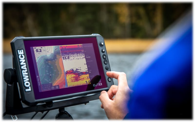 Lowrance Elite FS 9 Fish Finder/Chartplotter Combo | Bass Lowrance Elite FS 9 Fish Finder/Chartplotter Combo | Bass