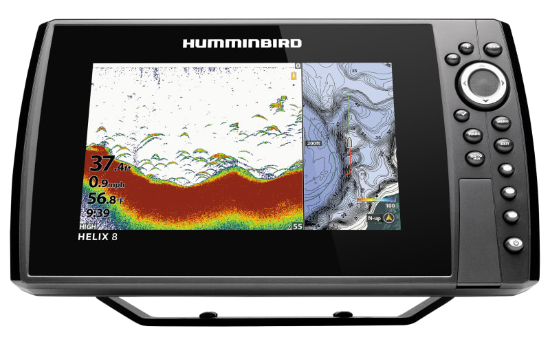 Humminbird HELIX 8 CHIRP GPS G4N Fish Finder/Chartplotter