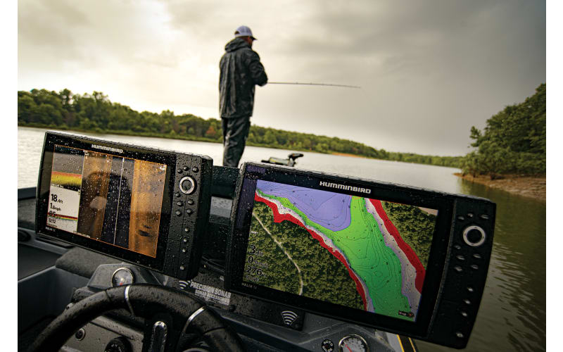 Humminbird HELIX 12 CHIRP MEGA DI+ GPS G4N - Sondeur 12 Pouces + Transmetteur XM 9