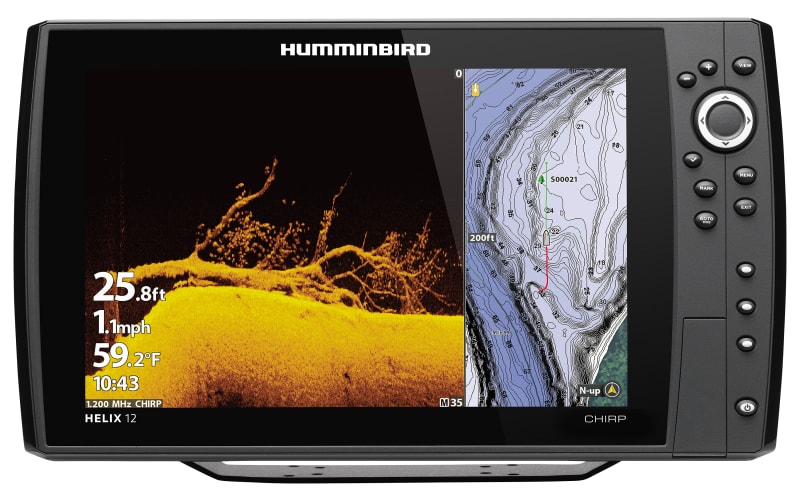 Humminbird HELIX 12 CHIRP GPS G4N Fish Finder/Chartplotter | Cabela's