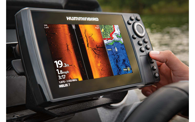 Sondeur Humminbird HELIX 7 CHIRP MEGA SI GPS G4N – Neuf, Avec Transducteur
