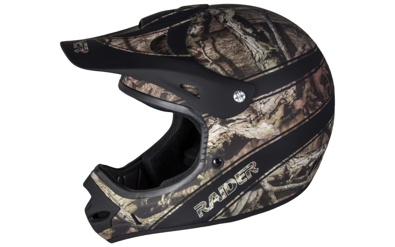 bushranger motorcycle helmet Tanami Ranger Matt Black Military Green Full Face but will fit most heads measuring 54 Raider Ambush V2 Adult MX