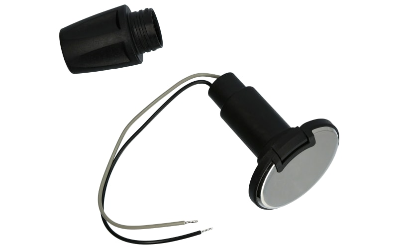 Attwood LightArmor Plug-In All-Around Light - 20" Aluminum Pole - Black