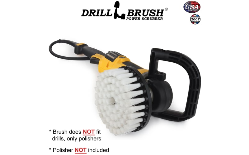 Drill brush hotsell power scrubber