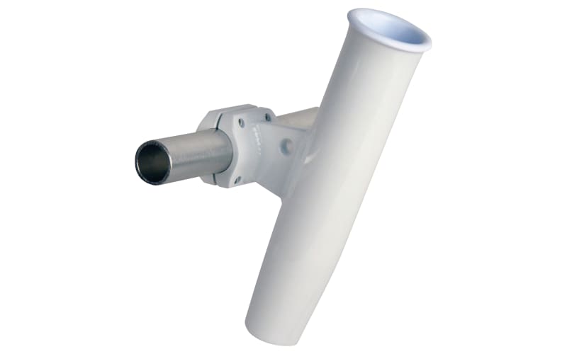 ce smith fishing rod holders C.E. Stainless Steel Flush Mount Holder Designed to fit built in or clamp on rod holders C.E. Smith Aluminum Clamp-on Rod