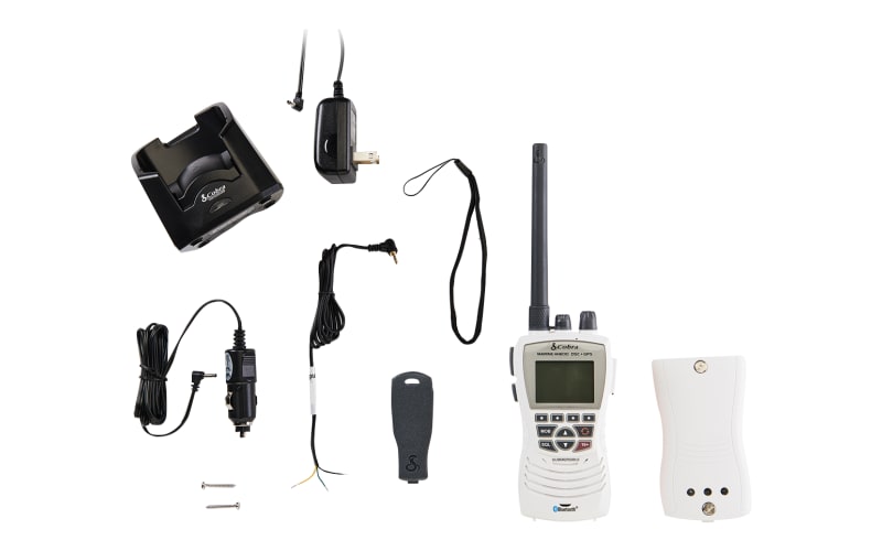 Cobra MRHH600 GPS Floating Bluetooth VHF Handheld Marine Radio Bass Pro  Shops
