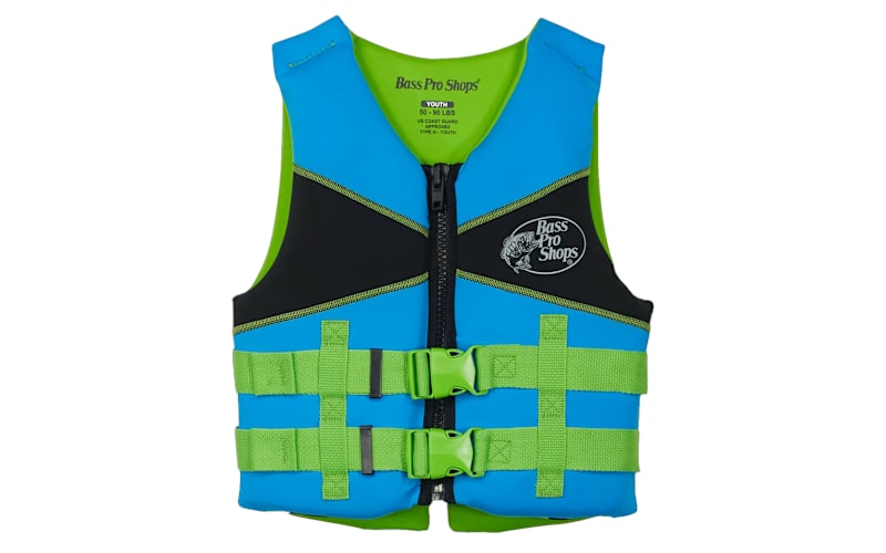 Bass Pro Shops® Neoprene Life Vest for Children and Youth Bass
