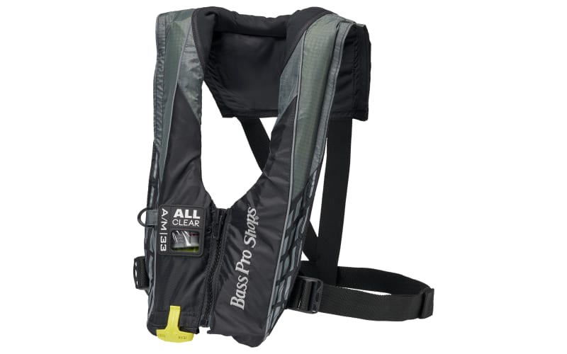Bass Pro Shops AM33 All Clear Auto Manual Inflatable Life Vest