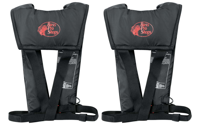 Bass pro shop inflatable life jackets deals