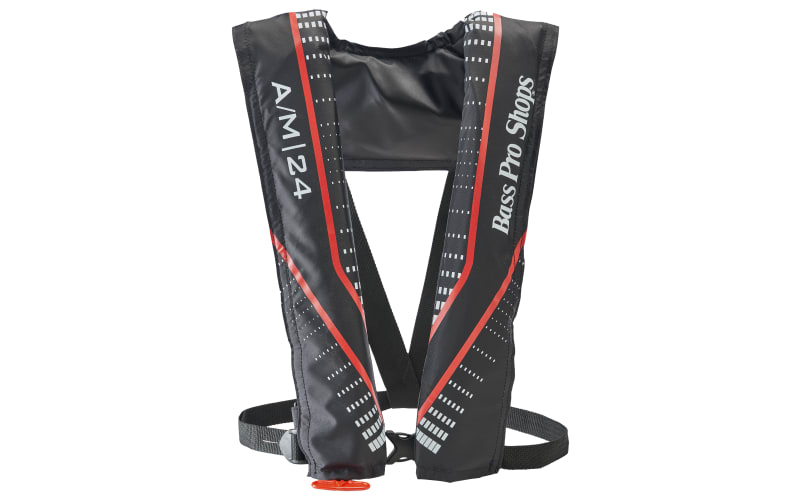 Bass Pro Shops A/M-24 Automatic/Manual Inflatable Life Vest Bass