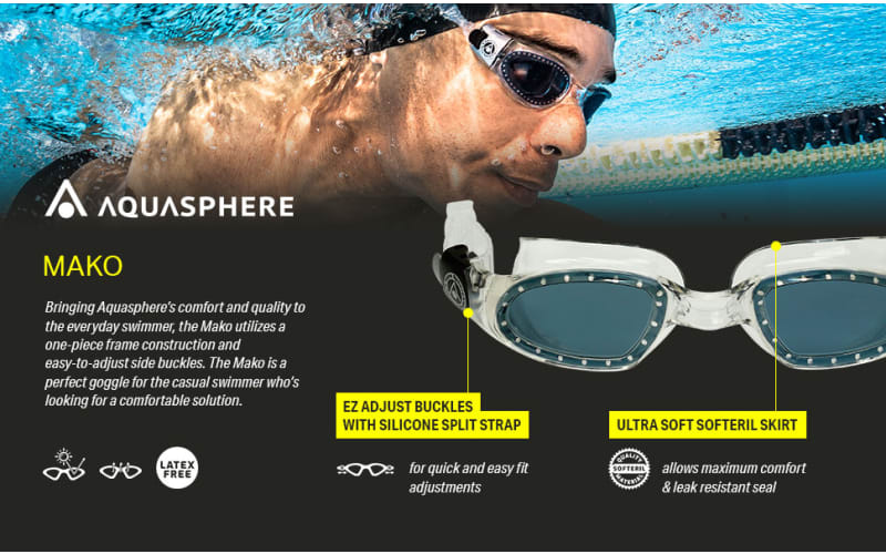Aqua sphere mako goggles best sale