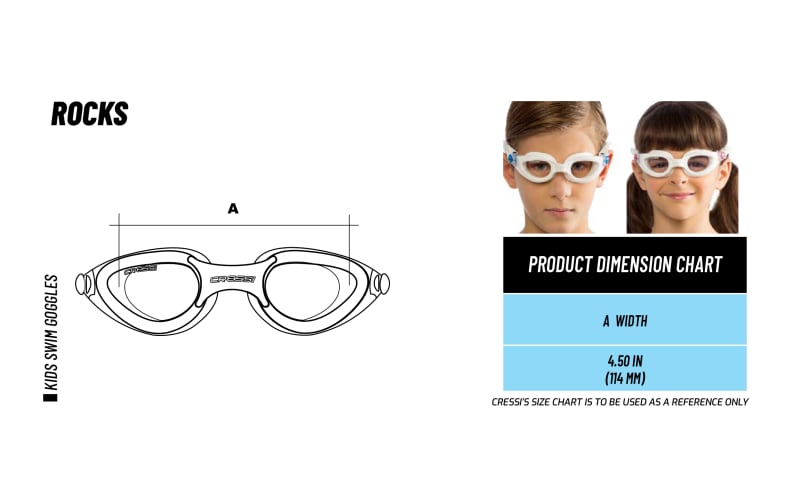 Swimming goggles sizes sales