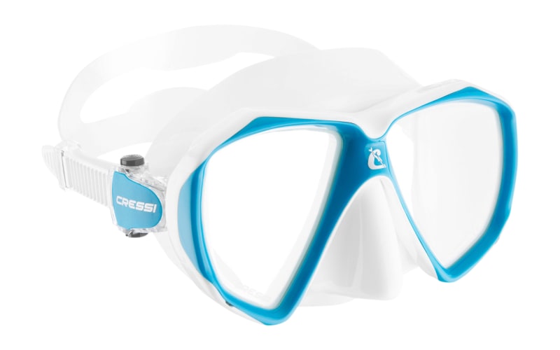Cressi Liberty Duo Perfect View Scuba Diving and Snorkeling Mask